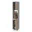 Garde-manger Everly, six tablettes, porte double