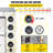 VEVOR 110 1950 Watt Countertop Pizza Oven