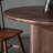 American style all solid wood round dining table-1718910066