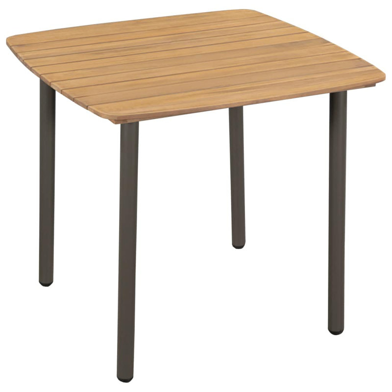 Lesher Wooden Dining Table, 31.5" D x 31.5" L x 28.35" H
