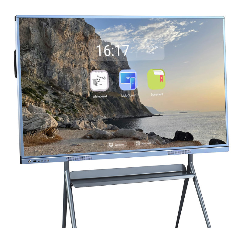 JYXCN 75 pouces Ultra HD Smart TV avec Wi-Fi intégré à double système d'exploitation multi-tactile salon Home Cinéma?