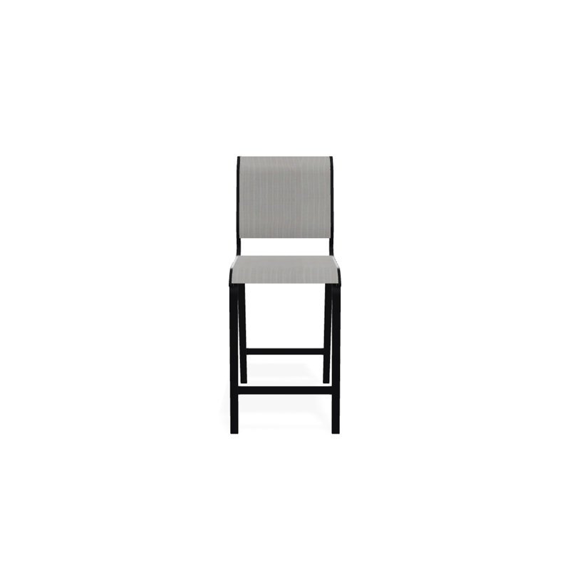 Tabouret de bar 26 po Holna, Noir texturé, Amalfi