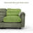Natchez 61.8'' Corduroy Upholstered Modular Loveseat Sofa With Adjustable Pillowtop Arm-108999894