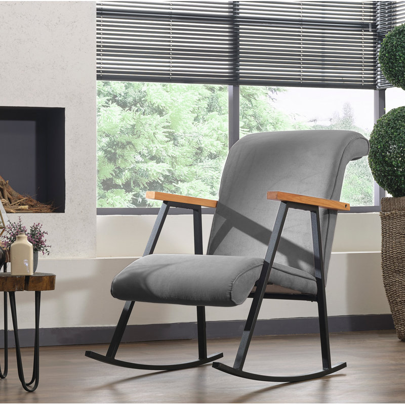 Chaise berçante Eastbury, Gris
