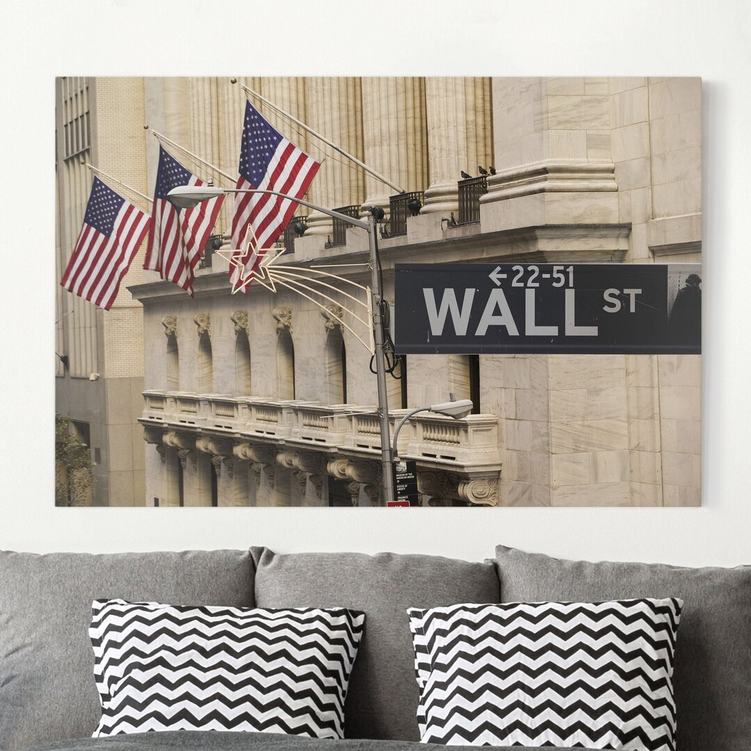 Leinwandbild Wall Street