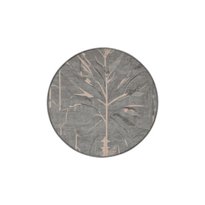 Silky Soft Plush Gray Area Rug