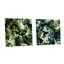 Corienne - Ensemble de 2 verres abstraits muraux en acrylique-103929012