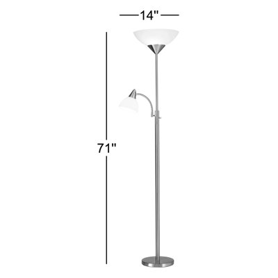 Baila 71'' Torchiere Floor Lamp