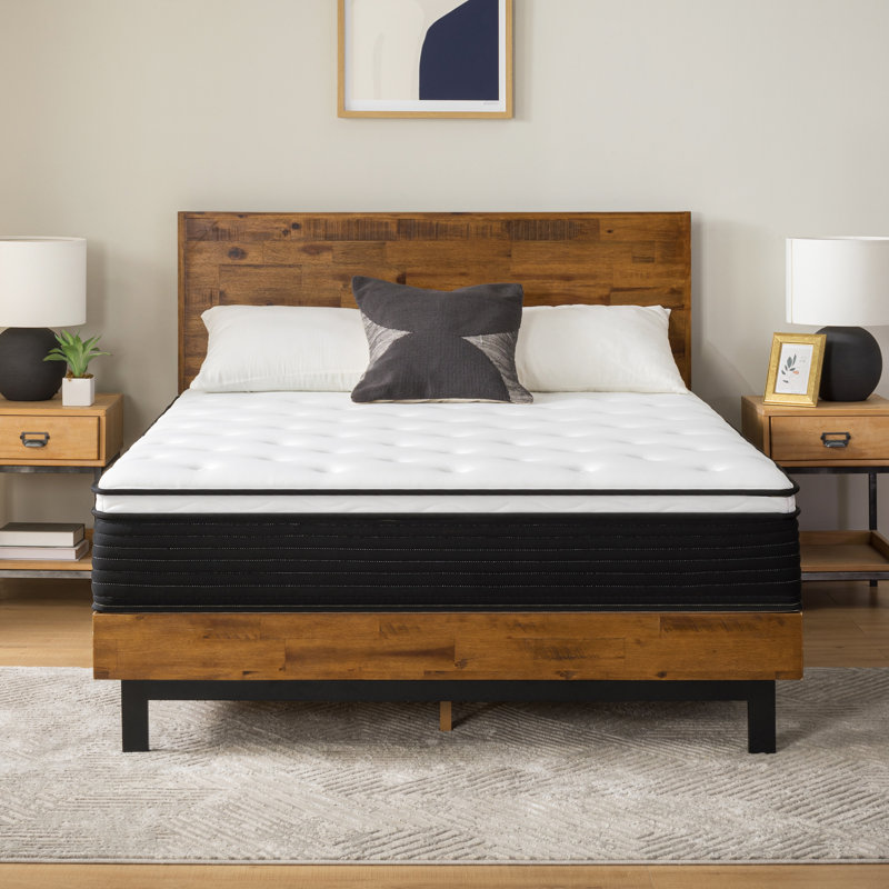Matelas à ressorts à plateau moyen Zinus, Grand lit
