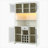 Aimur 41.73 " L Bar Cabinet