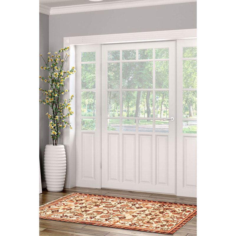 Tapis beige Andelz 2 pi 11 po x 4 pi 9 po