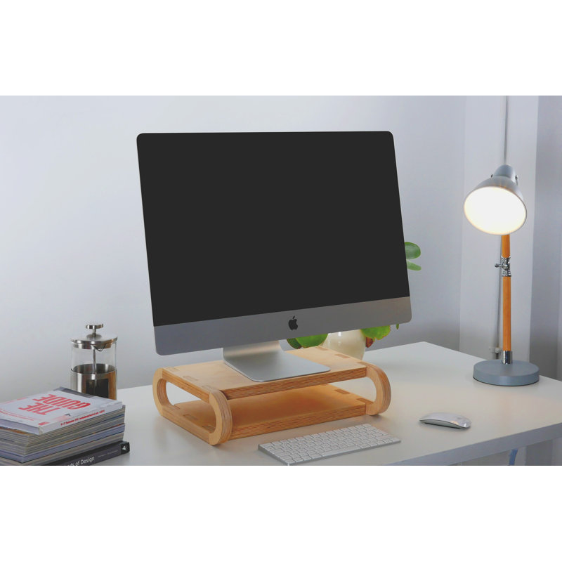Pakswith Wood Monitor Stand