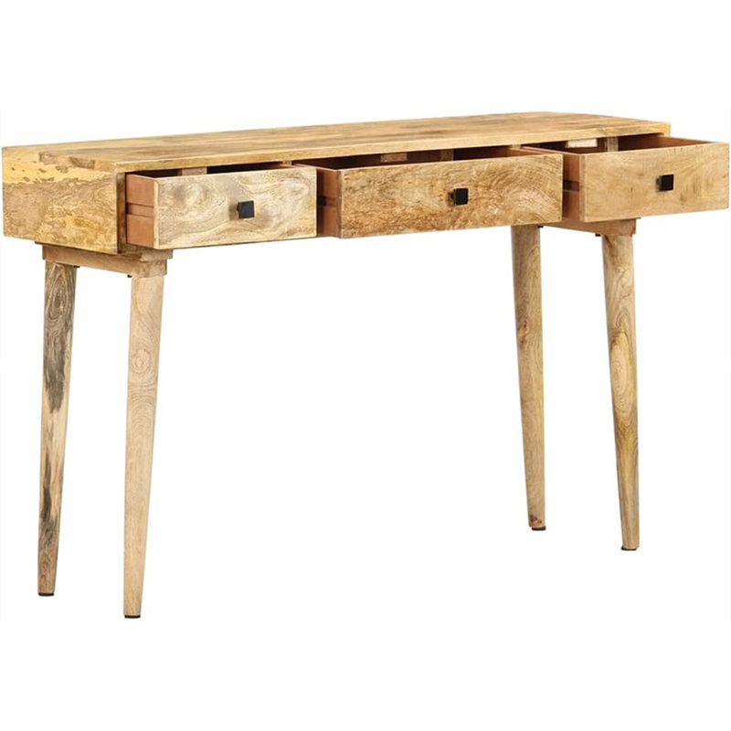 Whittney 115 cm W Solid Wood Top Console Table