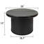 Ensemble de tables basses rondes