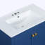 Meuble-lavabo avec lavabo simple, 2 portes et un tiroir-999065062