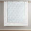 Édredon très grand 100% coton blanc, broderie foncée, surdimensionné et comprend un édredon, une jupe de lit, 2 taies décoratives, du coton blanc, une literie trop rembourrée,