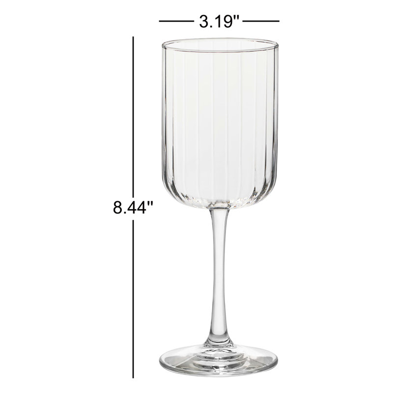 Paneled 13.5 oz. All Purpose Wine Glass