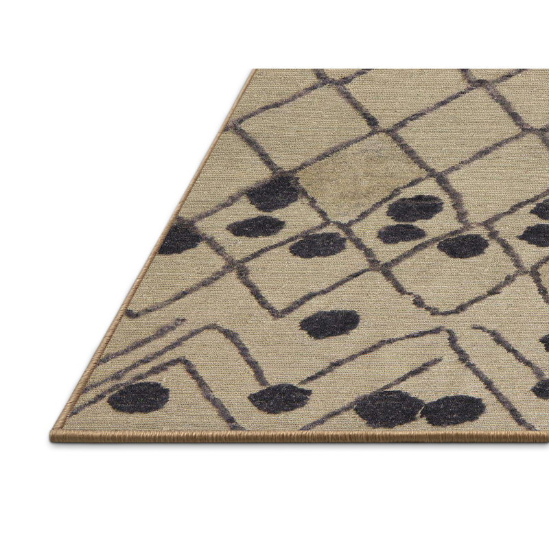 Abstract Indoor Rug, Rectangle 2' x 3'