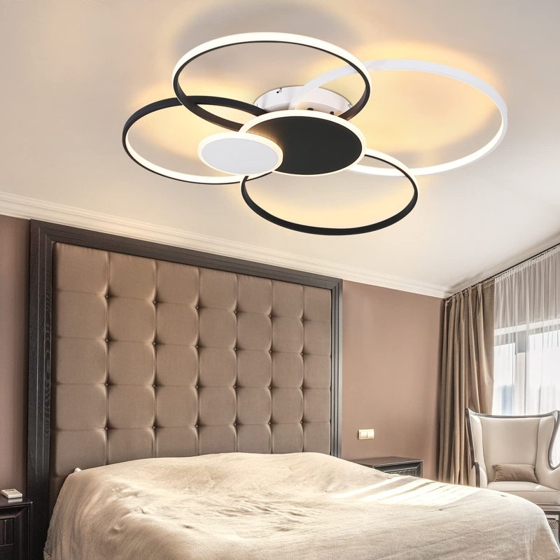 Deges LED Semi Flush Mount