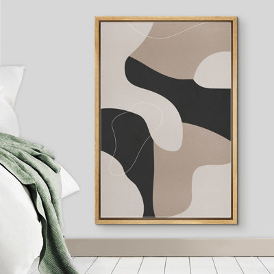 " Tan & Dark Camouflage Imprint "