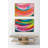 Bright Abstract Left and Right by Jessi Raulet of Ettavee Framed Canvas Wall Art Set-1509338288