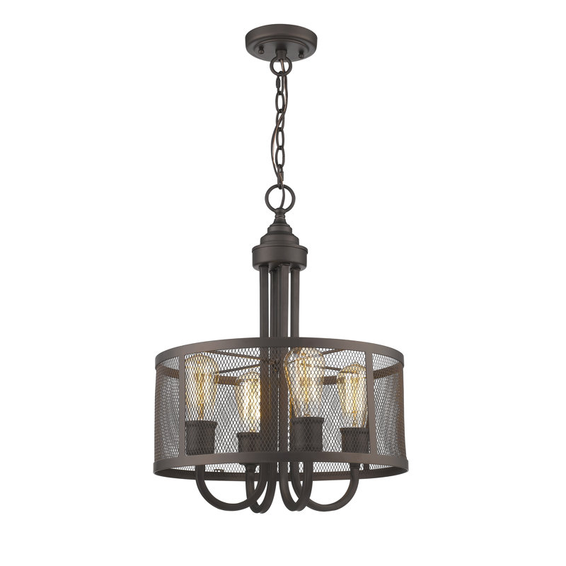 Holbeach 4 - Light Dimmable Chandelier