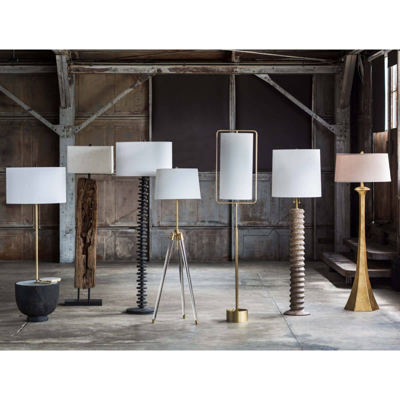 Lampe sur pied Theo (ébène)
