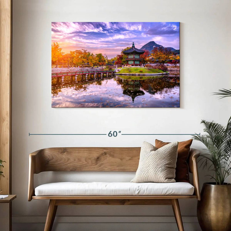 Lilie Hyangwonjeong Pavilion, 30" H x 45" W
