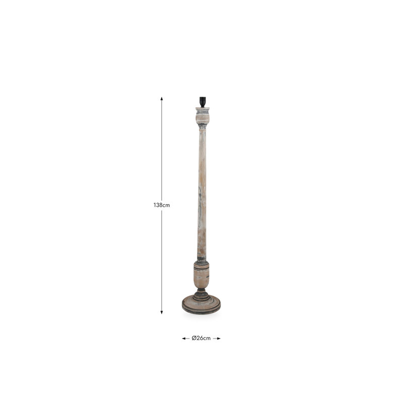 Maelyss 138cm Traditional Floor Lamp