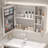 Modern simple bathroom cabinet-110773836