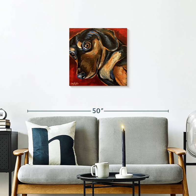 Brampt Dachshund Expressive, 20'' H x 20'' W