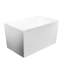 Baignoire de trempage autoportante en acrylique Flatbottom