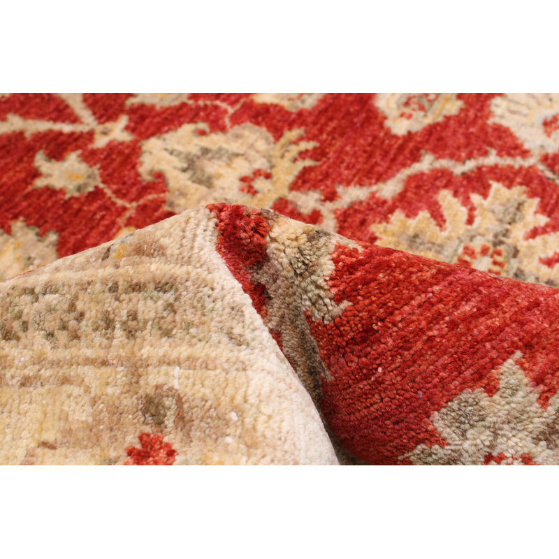 Tapis rouge Chobi Finest 3 pi 9 po x 5 pi 10 po