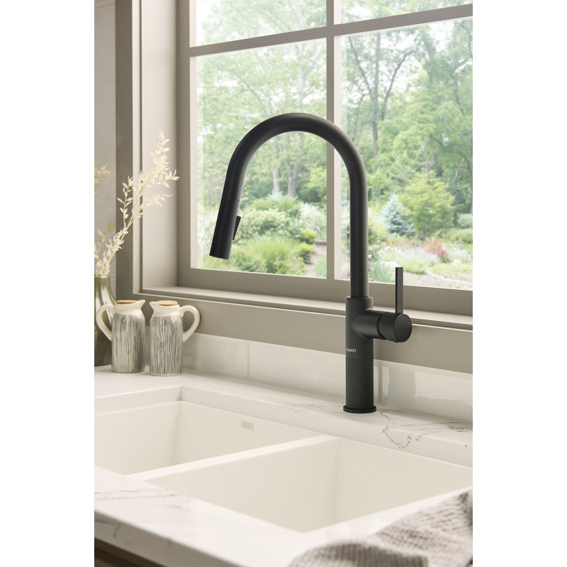 Ruvati 32 x 19 inch Granite Composite Undermount Double Bowl Kitchen Sink, Arctic White
