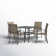 Argyri Square 4 - Person 37" Long Dining Set