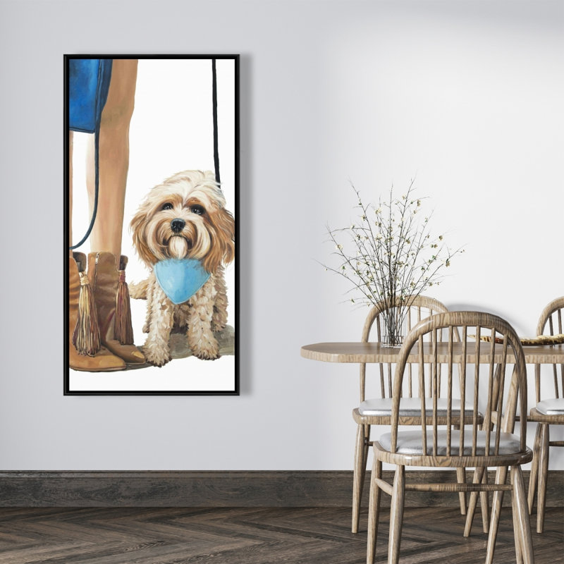 Impression de chien Cavoodle à la mode sur toile