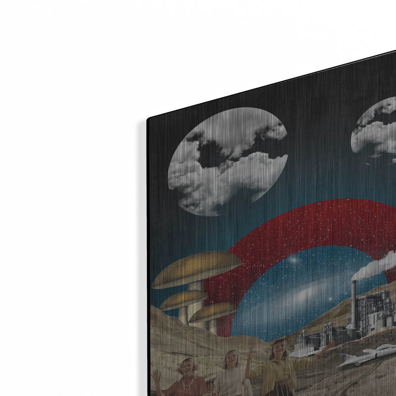 «Uncertain Futur» par Elo Marc, H 16 po x l 12 po