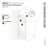 Albedo 27.5 in. x 78 in. Fully Frameless Hinge Shower Door-110582504