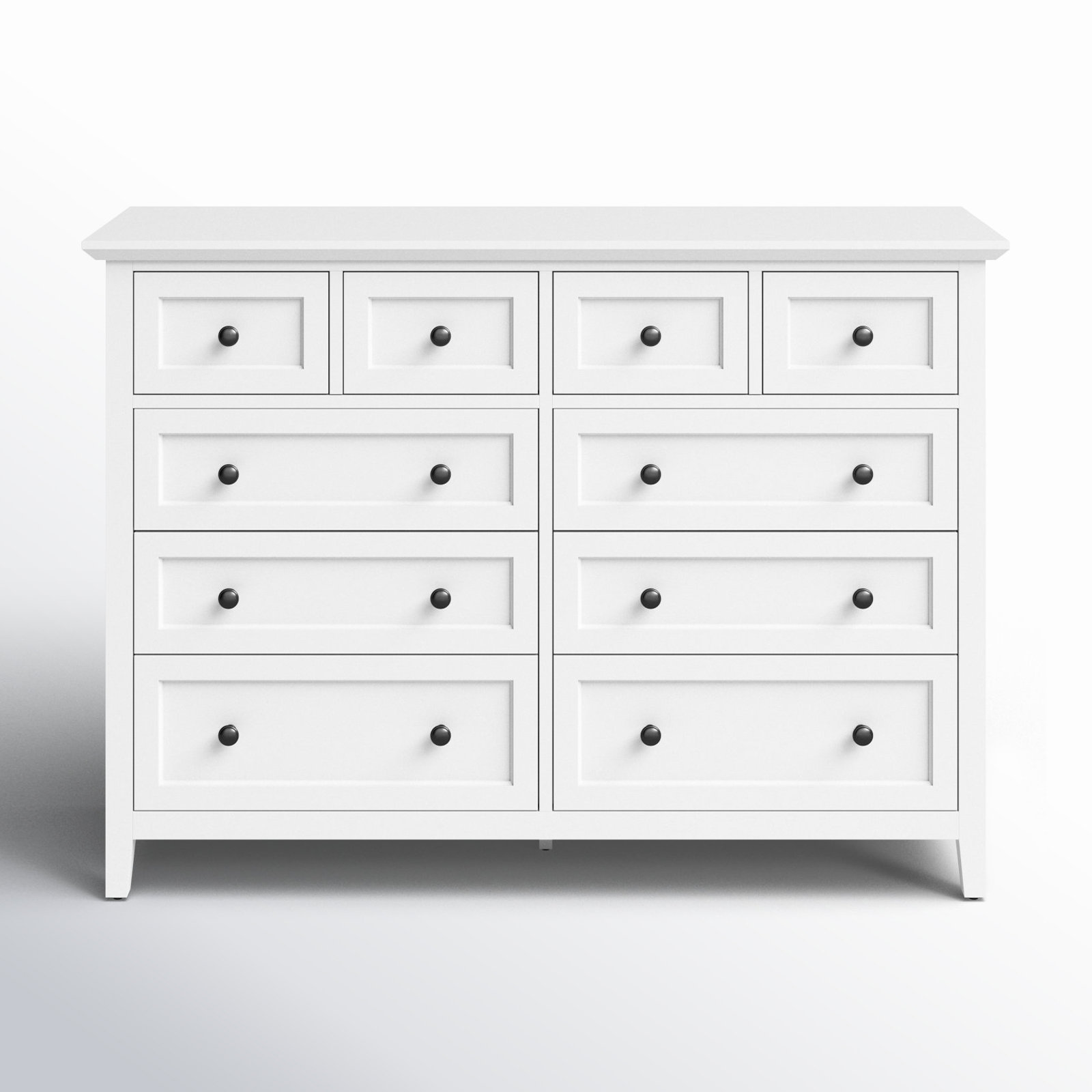 Renee 8 - Drawer Dresser, White