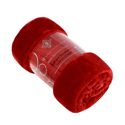 Fleece Throw Blanket Super Soft Warm Cosy Decorative Blanket for Sofa Couch Bed Living Room Bedroom Lightweight Comfort Snuggle
