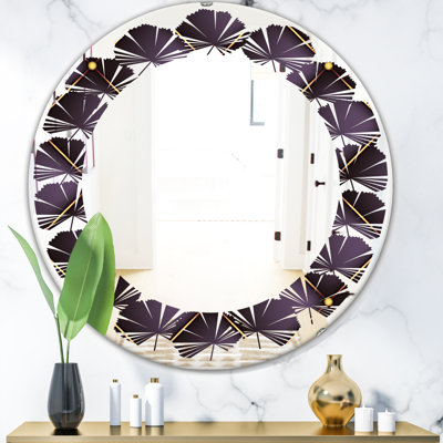 Miroir mural Leaves Checke