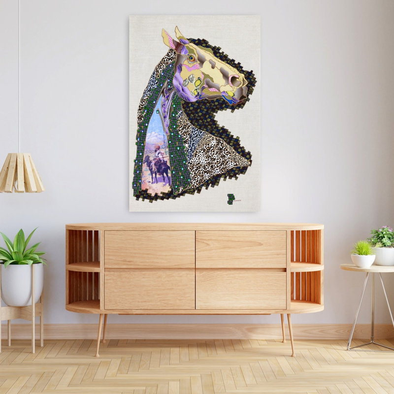 Art abstrait abstrait abstrait abstrait, 48" H x 32" W