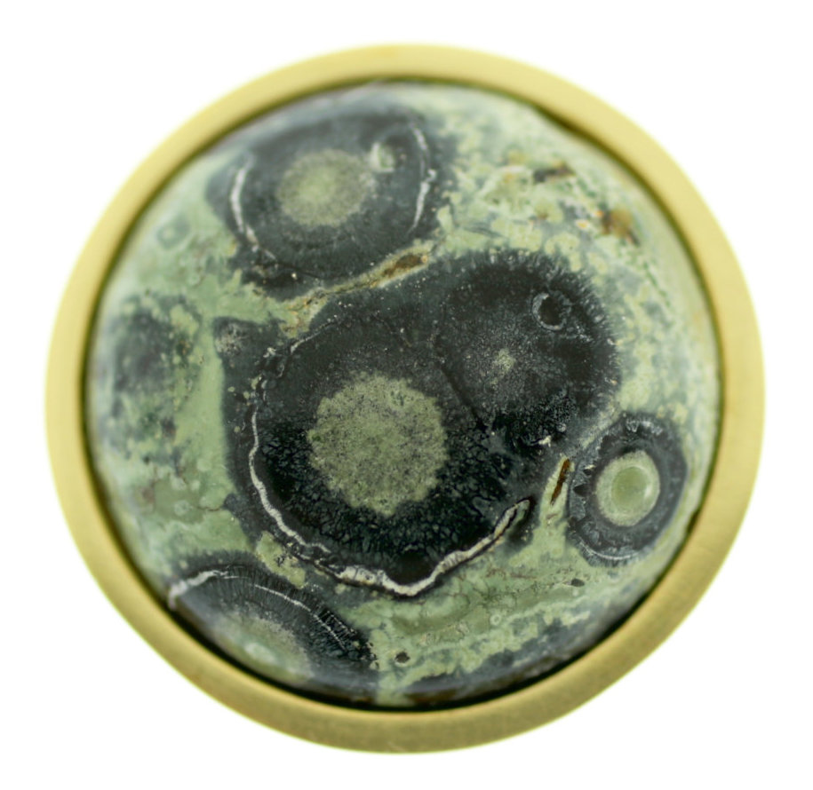 Crocodile 1.25" Diameter Mushroom Knob Stephen D. Evans 