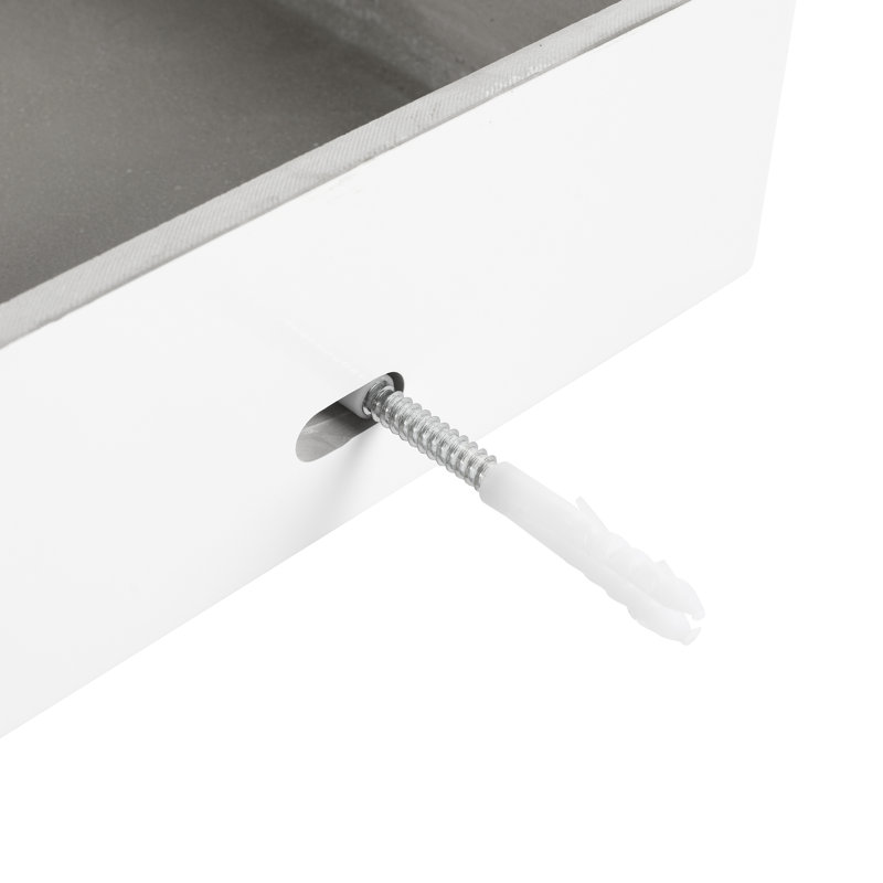Meuble-lavabo de salle de bain contemporain avec plateau en résine et rangement pratique