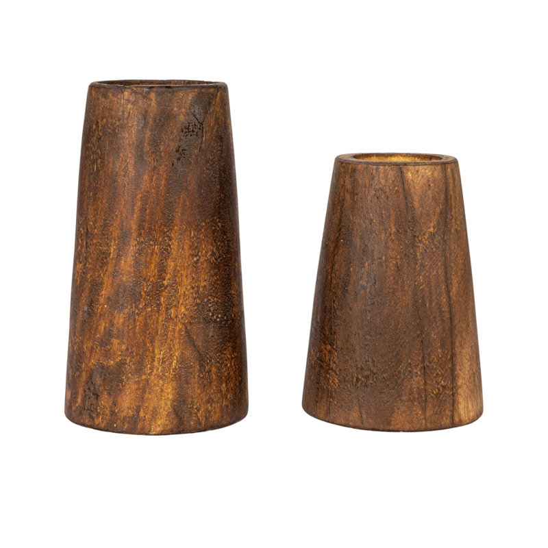 Vase de table en bois Zenepe