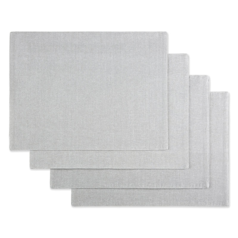 Ensemble de napperons 4 pièces Lauren Ralph, Gris