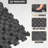CAP Interlocking Exercise Foam Mats, 72 SQ.FT Diamond, TATAMI, T-Pattern 1/2-Inch Thickness Tiles-98498760