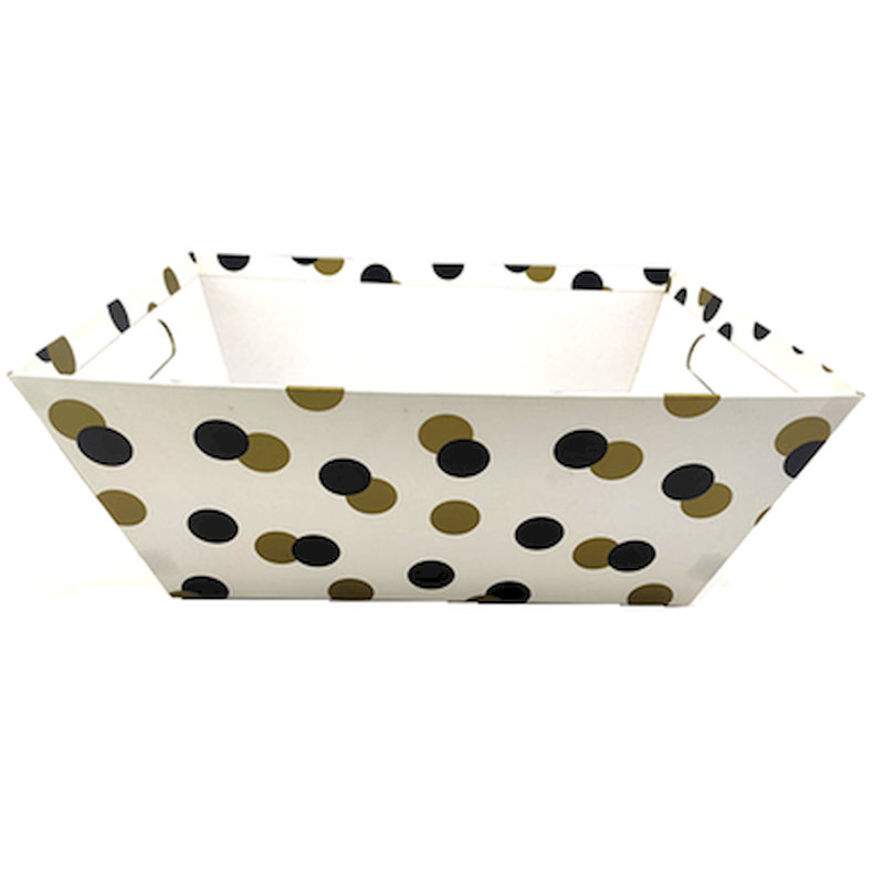 Panier en carton / papier fabriqué à la main