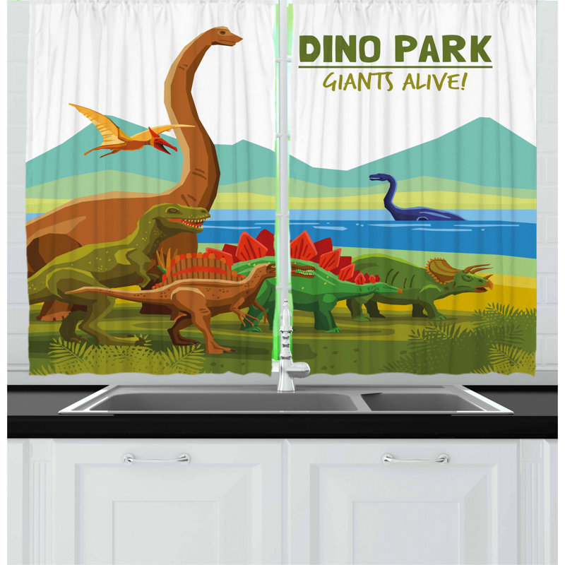 Pointed Kitchen Curtain