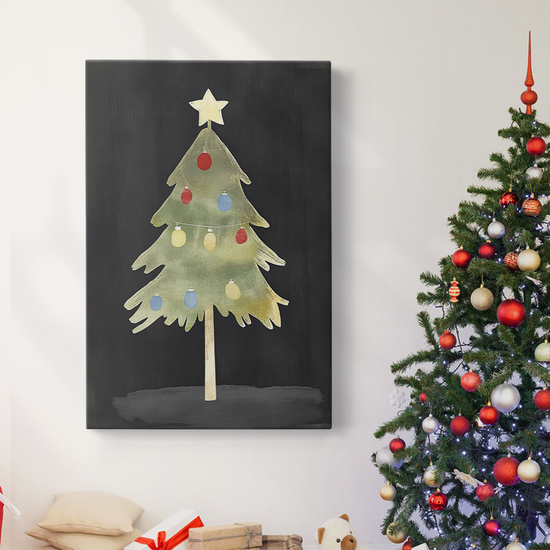 Christmas Holiday Art - Gallery Wrapped Canvas II, 18" H x 12" W